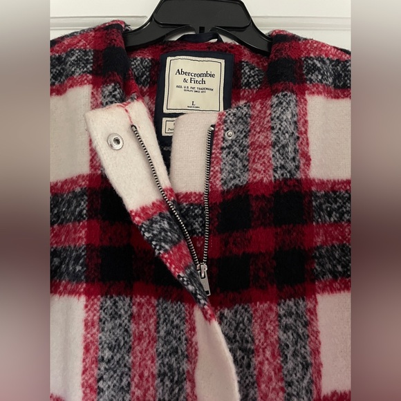 Abercrombie Heritage Wool Blend Plaid Coat - Picture 5 of 10